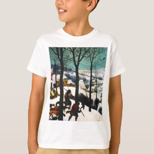 Jägare i Snö landskapet Pieter Bruegel T Shirt
