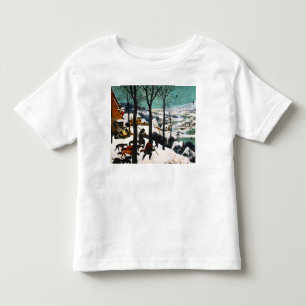 Jägare i Snö landskapet Pieter Bruegel T Shirt