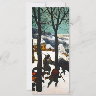 Jägare i snolandskap av Pieter Bruegel Inbjudningar