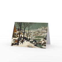 Jägare i snön av Pieter Bruegel fläderen