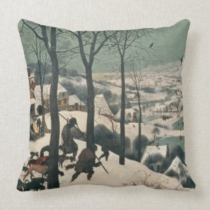 Jägare i snön - Januari, 1565 Kudde
