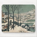 Jägare i snön - Januari, 1565 Musmatta<br><div class="desc">Avbilda samlingen numrerar:  Jägare XAM324 i snön - Januari,  1565. Bruegel Pieter oljan för fläder (c.1525-69) på kanfas. Kunsthistorisches museum,  Wien,  Österrike.  1565</div>