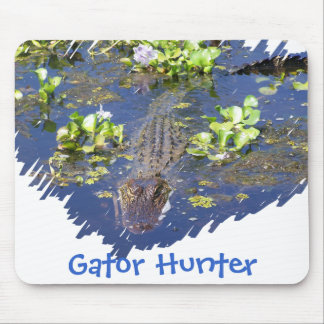 Jägare Mousepad för Louisiana träskalligator Musmatta