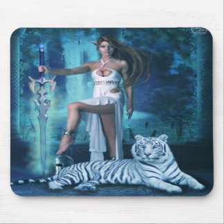Jägare- och husdjurtiger 1 (Mousepad) Musmatta