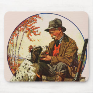 Jägare och Spaniel Musmatta