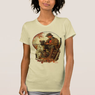 Jägare och Spaniel T-shirt