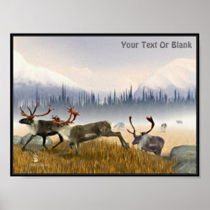 Jägare på Mist Poster