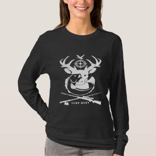 Jägare till kasp Hunt Hjort Hunting Fishing Campin T Shirt