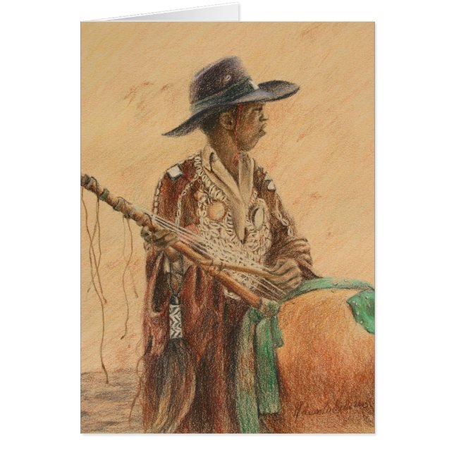 JägareGriot spelare Hälsningskort (Framsidan)