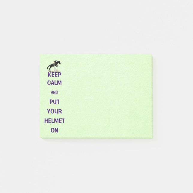 Jägarejumperhäst Post-it Block (Framsida)
