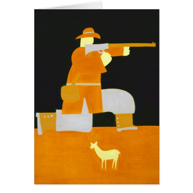 Jägaren 1998 hälsningskort (Framsidan)