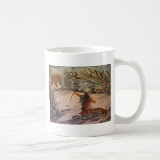 jägaren blir jagad kaffemugg