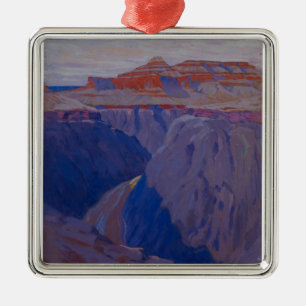 Jagaren, c.1911-13 (olja på kanfas) julgransprydnad metall