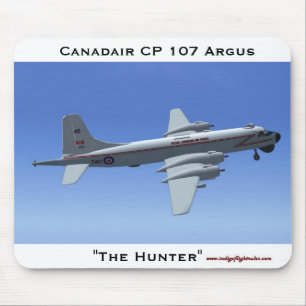 Jägaren, den Canadair CP 107 Argus musen vadderar Musmatta
