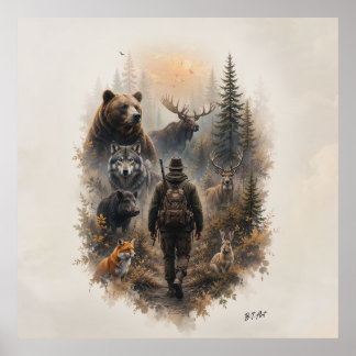 Jägaren, In i den vilda tystnaden Poster