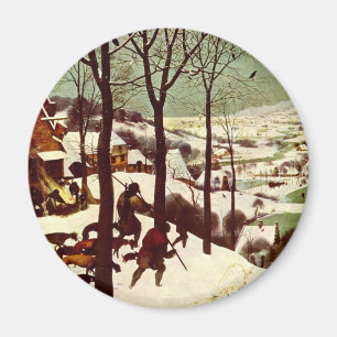Jägarna i snön - 1565 magnet
