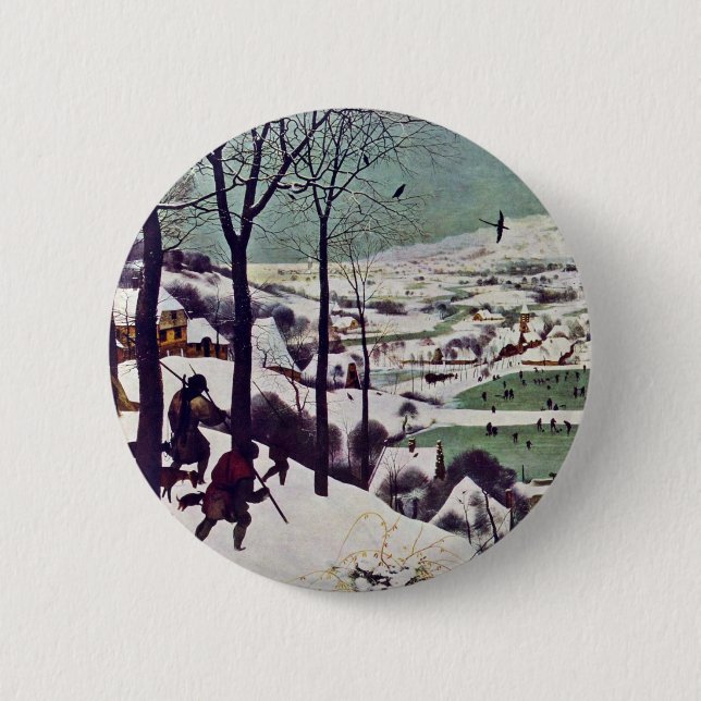 Jägarna i snön, vid Bruegel D. Ä. Pieter Knapp (Framsida)