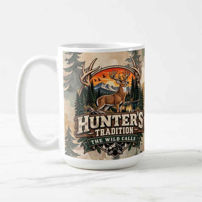 Jägarnas tradition  kaffemugg (Vänster)