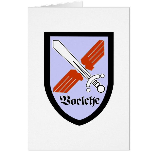 Jagdbombergeschwader 31' Boelcke Hälsningskort (Framsidan)