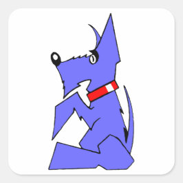 Jagdgeschwader 2 (JG 2) Graf von Sponeck Emblem Fyrkantigt Klistermärke