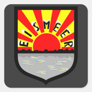 Jagdgeschwader 5 (JG 5) Gruppe I Emblem - Eismeer Fyrkantigt Klistermärke