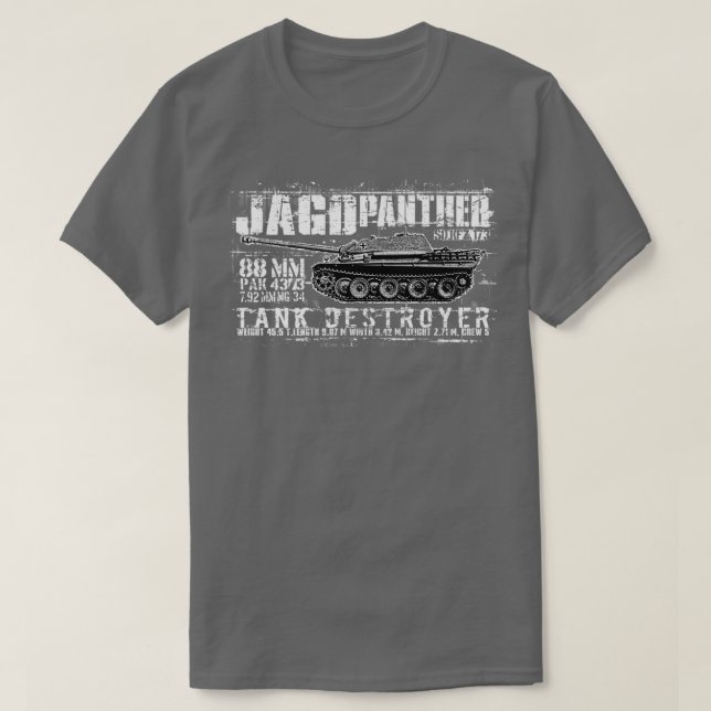 Jagdpanther 1 t shirt (Design framsida)