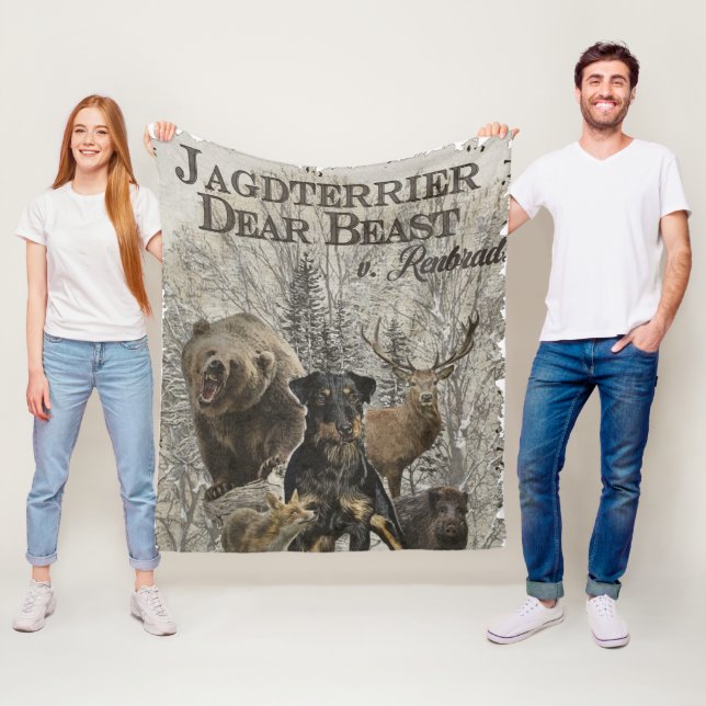 Jagdskräcker, Bäste Beast mot Renbrad Paperweight  Fleecefilt (På plats)