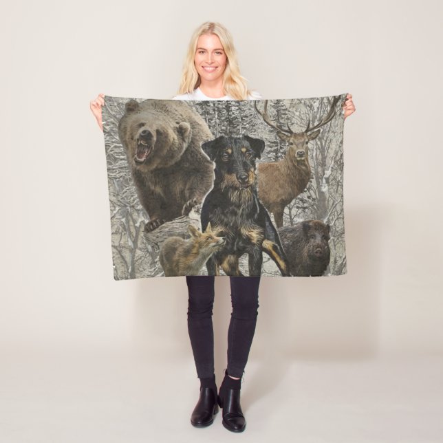 Jagdskräcker, Bäste Beast mot Renbrad Paperweight  Fleecefilt (På plats)