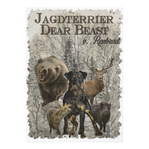 Jagdskräcker, Bäste Beast mot Renbrad Paperweight  Fototryck