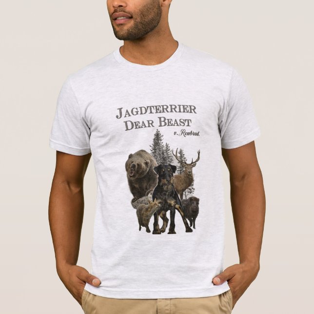Jagdskräcker, Bäste Beast mot Renbrad Paperweight  T Shirt (Framsida)