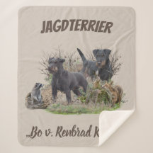 Jagdskräcker, Bo mot Renbrad Kennel.''Sticker Pape