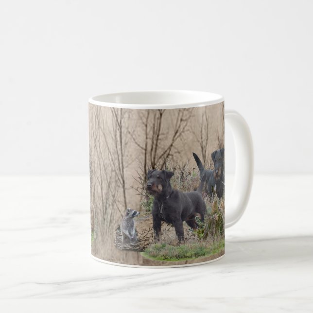 Jagdskräcker, Bo mot Renbrad Kennel.''Sticker Pape Kaffemugg (Framsida höger)