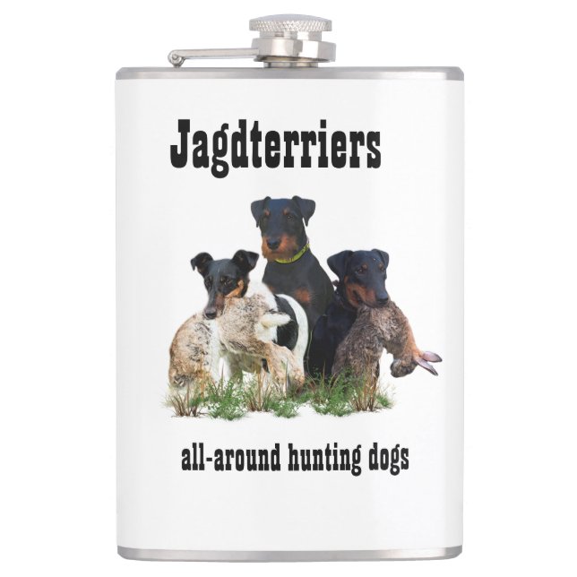 Jagdskräcker Flask Fickplunta (Framsidan)