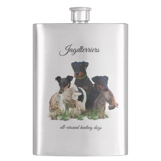 Jagdskräcker Flask Fickplunta (Framsidan)