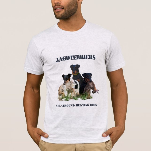 Jagdskräcker Flask T-Shirt (Framsida)