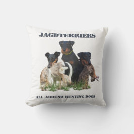 Jagdskräcker Flask T-Shirt Kudde