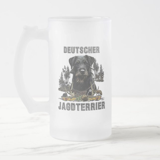 Jagdskräcker Frostat Ölglas (Vänster)