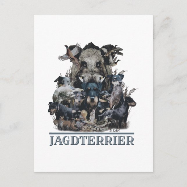 Jagdskräcker Helg Vykort (Framsida)