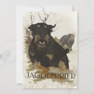 Jagdskräcker Inbjudningar