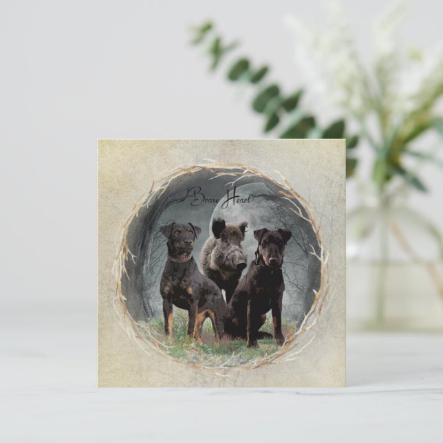 Jagdskräcker, modig hjärtbandindustri poster akryl (Stående Fram)