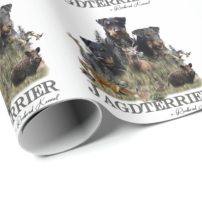 Jagdskräcker Presentpapper (Rullad Hörn)