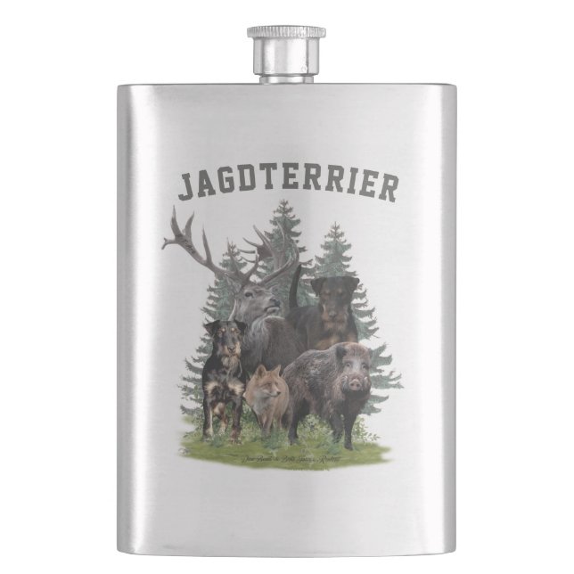 Jagdskräcker Sticker Button Keychain Coffee Mugg F Fickplunta (Framsidan)