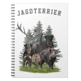 Jagdskräcker Sticker Utomhus Pillow Glass Underläg Anteckningsbok
