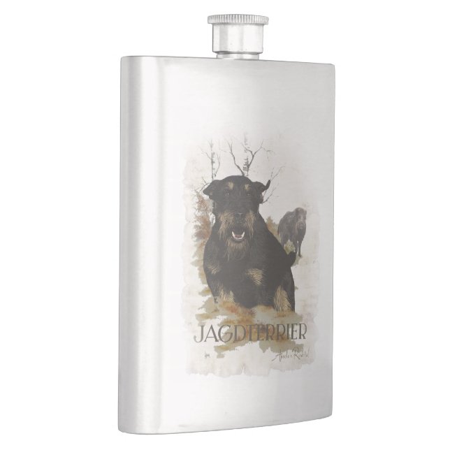 Jagdskräcker T-Shirt Coffee Mugg Ceramic Ornament  Fickplunta (Höger)