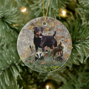 Jagdskräcker Tapestry Julgransprydnad Keramik