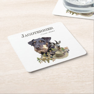 Jagdskräcker Underlägg Papper Kvadrat