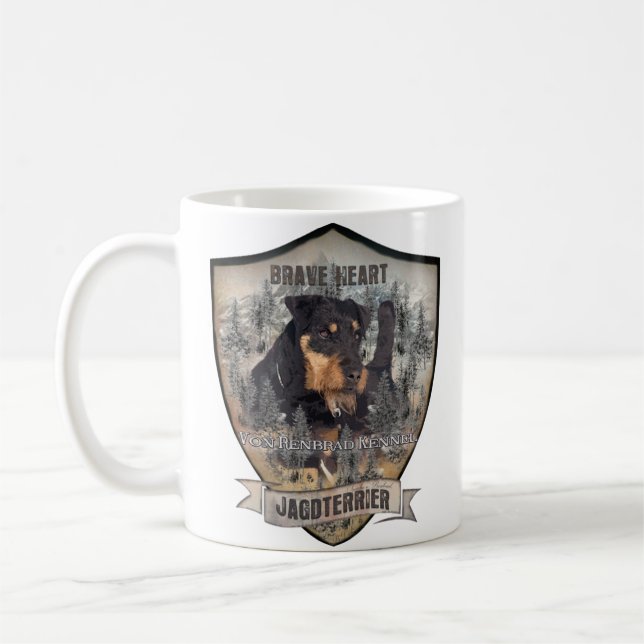 Jagdterrier Apache v. Renbrad  Kaffemugg (Vänster)