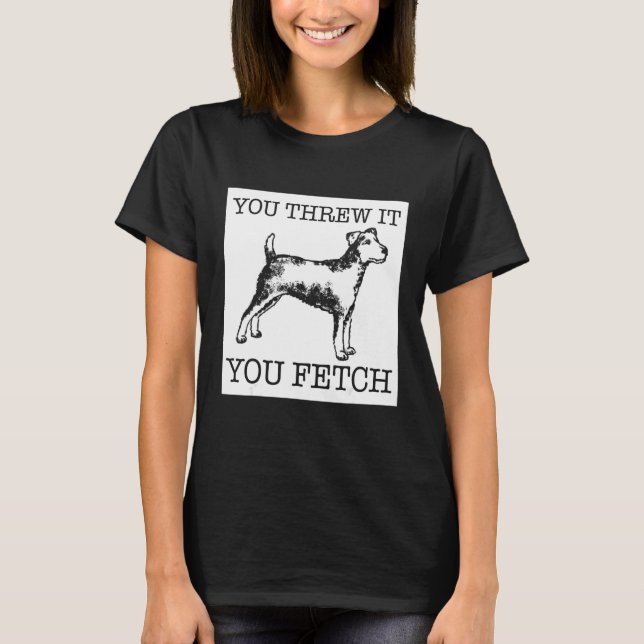 Jagdterrier funny dog lover gift t shirt (Framsida)