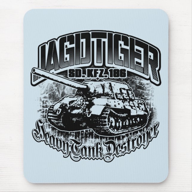 JAGDTIGER Mousepad Musmatta (Framsidan)
