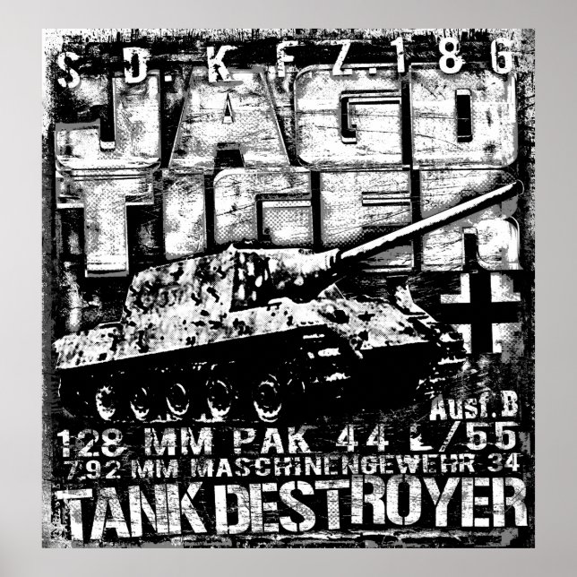 JAGDTIGER POSTER (Framsidan)